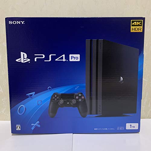 【中古】【非常に良い】PlayStation 4 Pro ジェット・ブラック 1TB (CUH-7200BB01)【メーカー生産終了】
