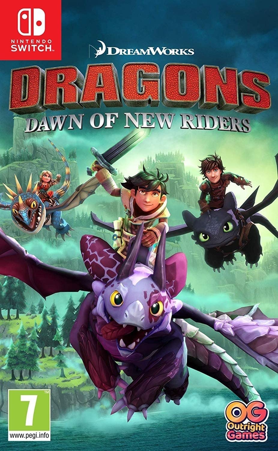 【中古】【非常に良い】Dragons Dawn of New Riders - Compatible with Nintendo Switch (輸入版）｜ドリエムコーポレーション