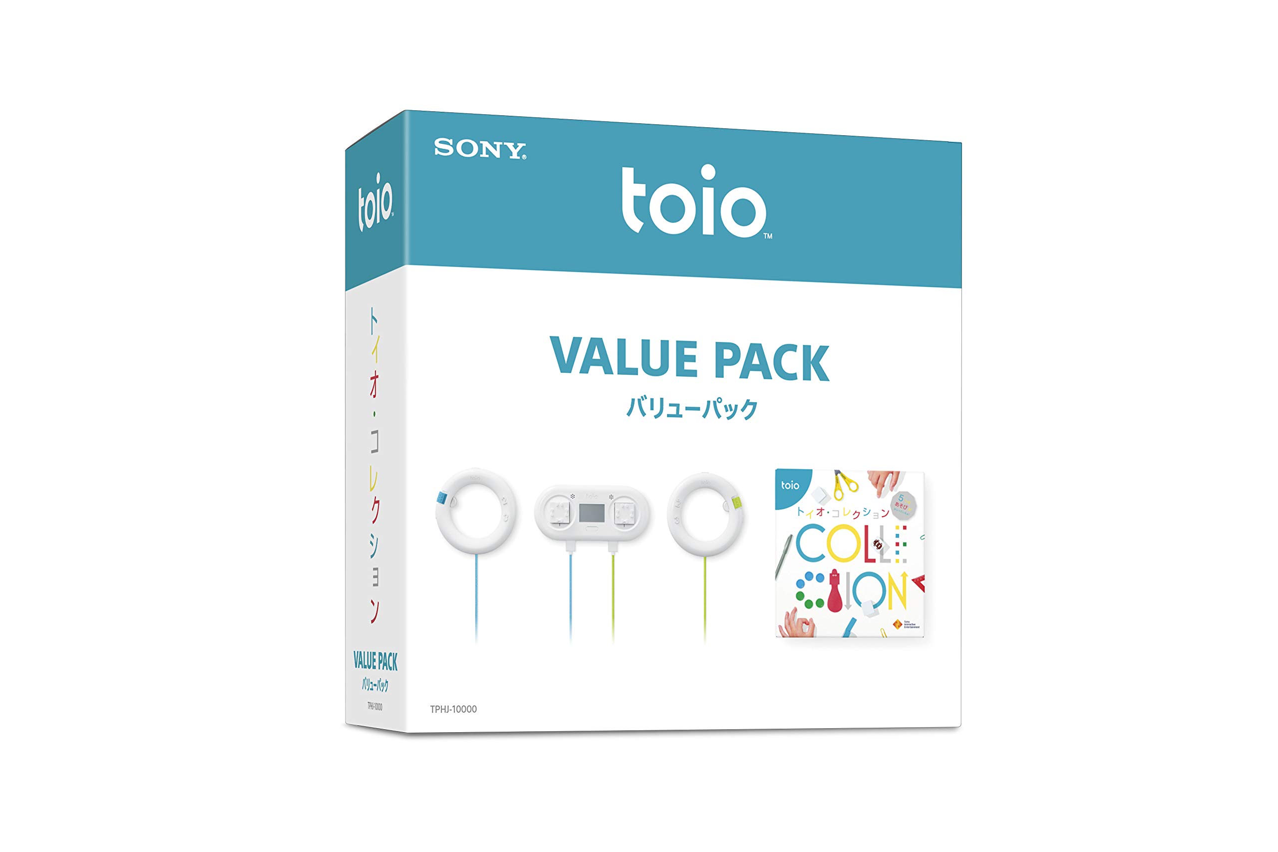 【中古】【非常に良い】toio ( トイオ ) バリューパック「つくって、あそんで、ひらめいて」ロボットトイ 小さなキューブ型ロボット 一人でもみんなでも 手を動かして遊ぶ 創意工夫を引き出す プログラミング 絶対位置検|ドリエムコーポレーション