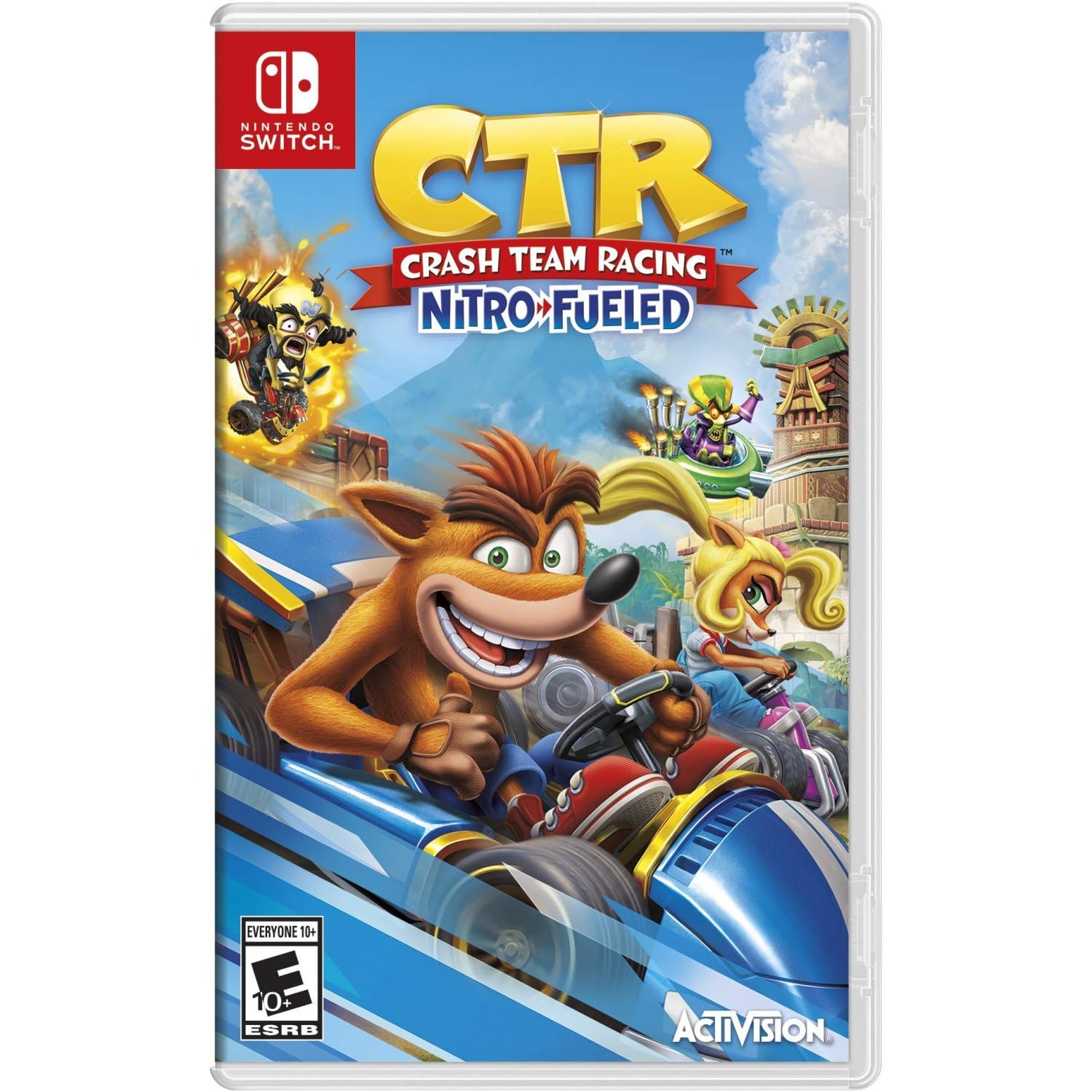 【中古】【人並み外れたに好いたらしい】Crash Team Racing Nitro Fueled (インポート版:北米)- Switch