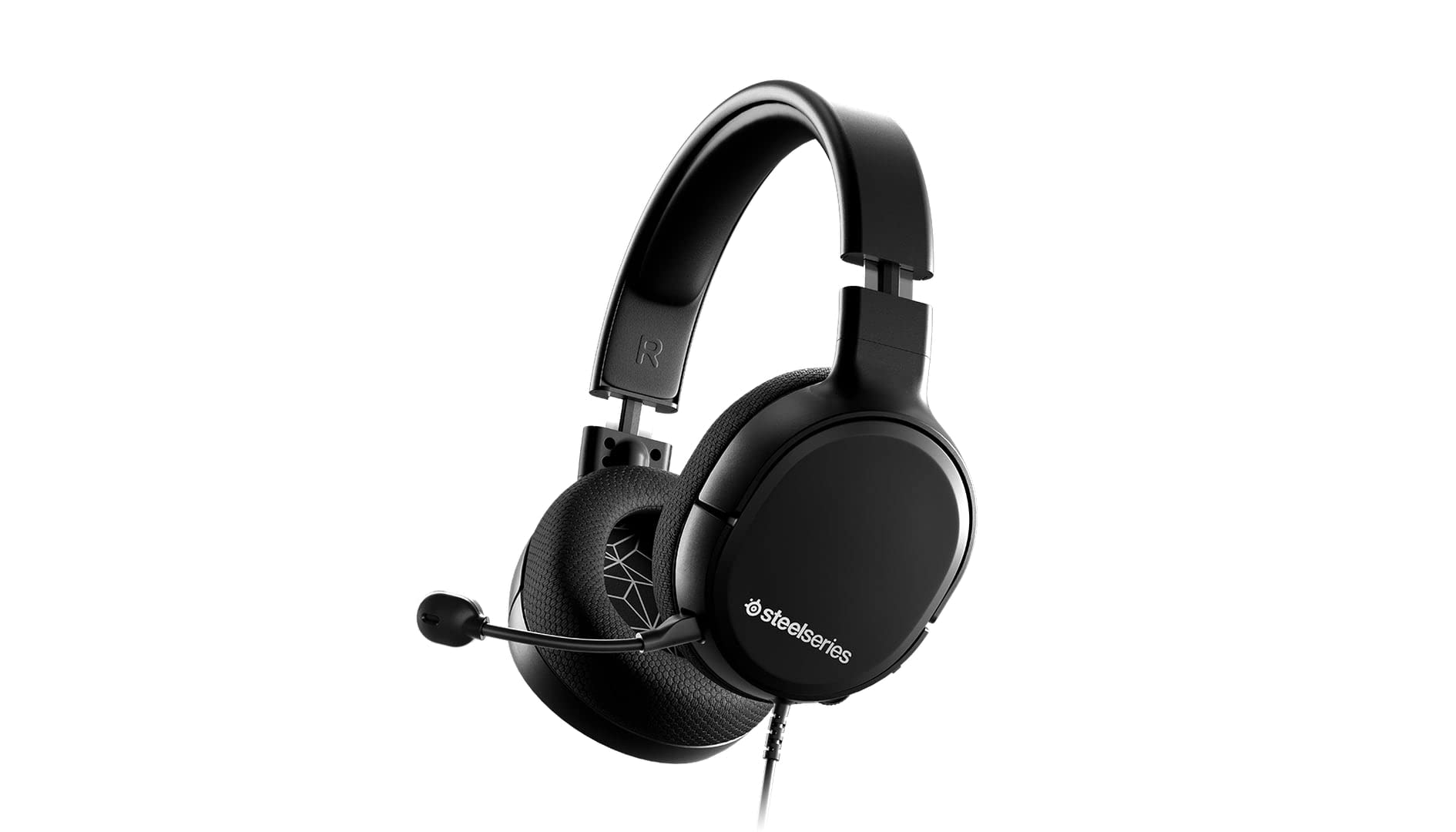 【中古】【非常に良い】SteelSeries ゲーミングヘッドセット マイク付き 有線 密閉型 PC PS5 PS4 Switch 対応 Arctis 1 61427