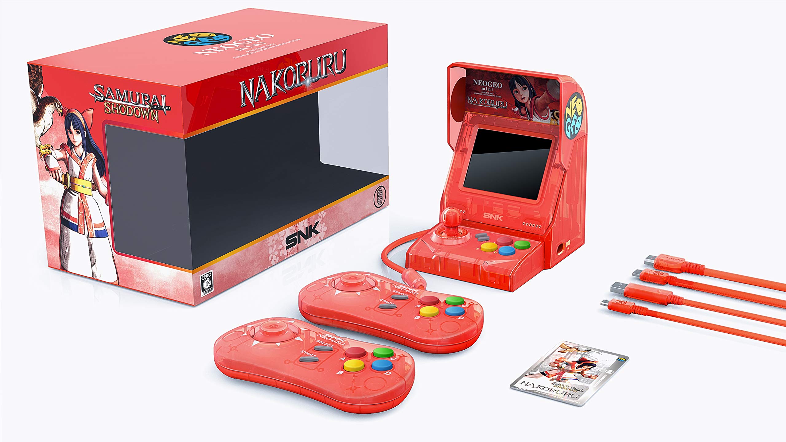 【中古】【非常に良い】NEOGEO mini サムライスピリッツ限定版セット ナコルル
