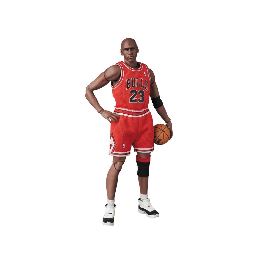 【中古】【非常に良い】MAFEX マフェックス No.100 Michael Jordan Chicago Bulls 全高約165mm 塗装済み アクションフィギュア|ドリエムコーポレーション