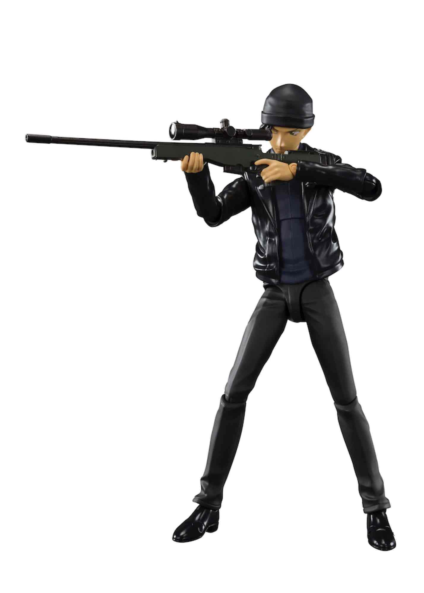 【中古】【非常に良い】TAMASHII NATIONS S.H.フィギュアーツ 名探偵コナン 赤井 秀一 約160m PVC&ABS製 塗装済み可動フィギュア