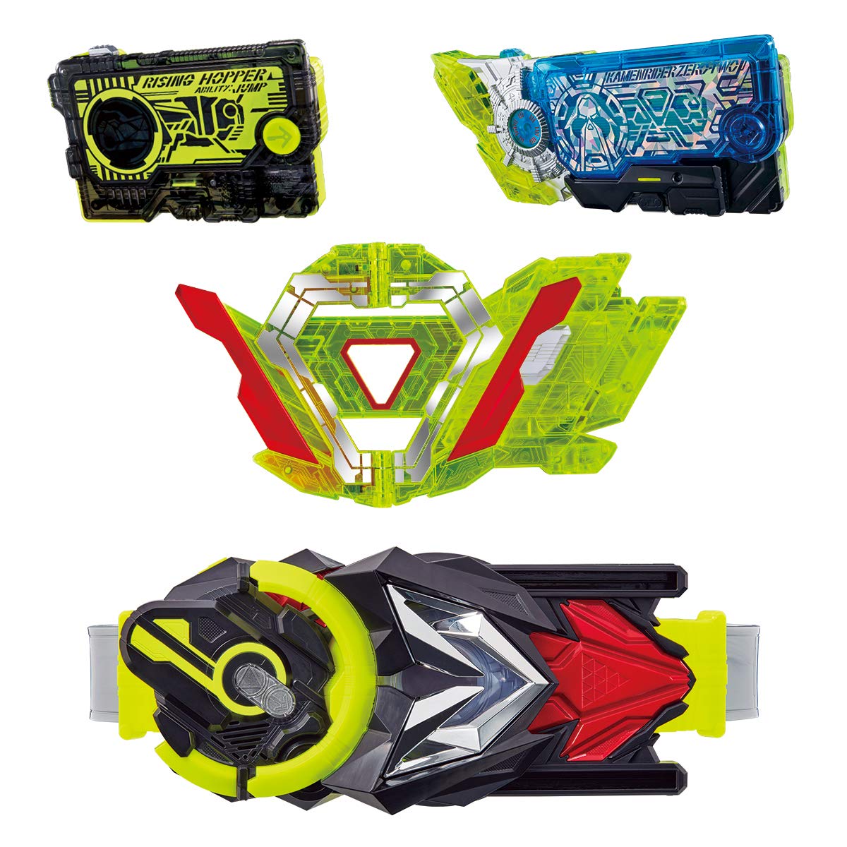 【中古】【人並み外れたに好いたらしい】[バンダイ] 仮面ライダー皆無一 変身三尺帯 DX飛電皆無一１番ウッド\u0026皆無ツープログライズキー\u0026皆無ツ―１番ウッド社会的単位
