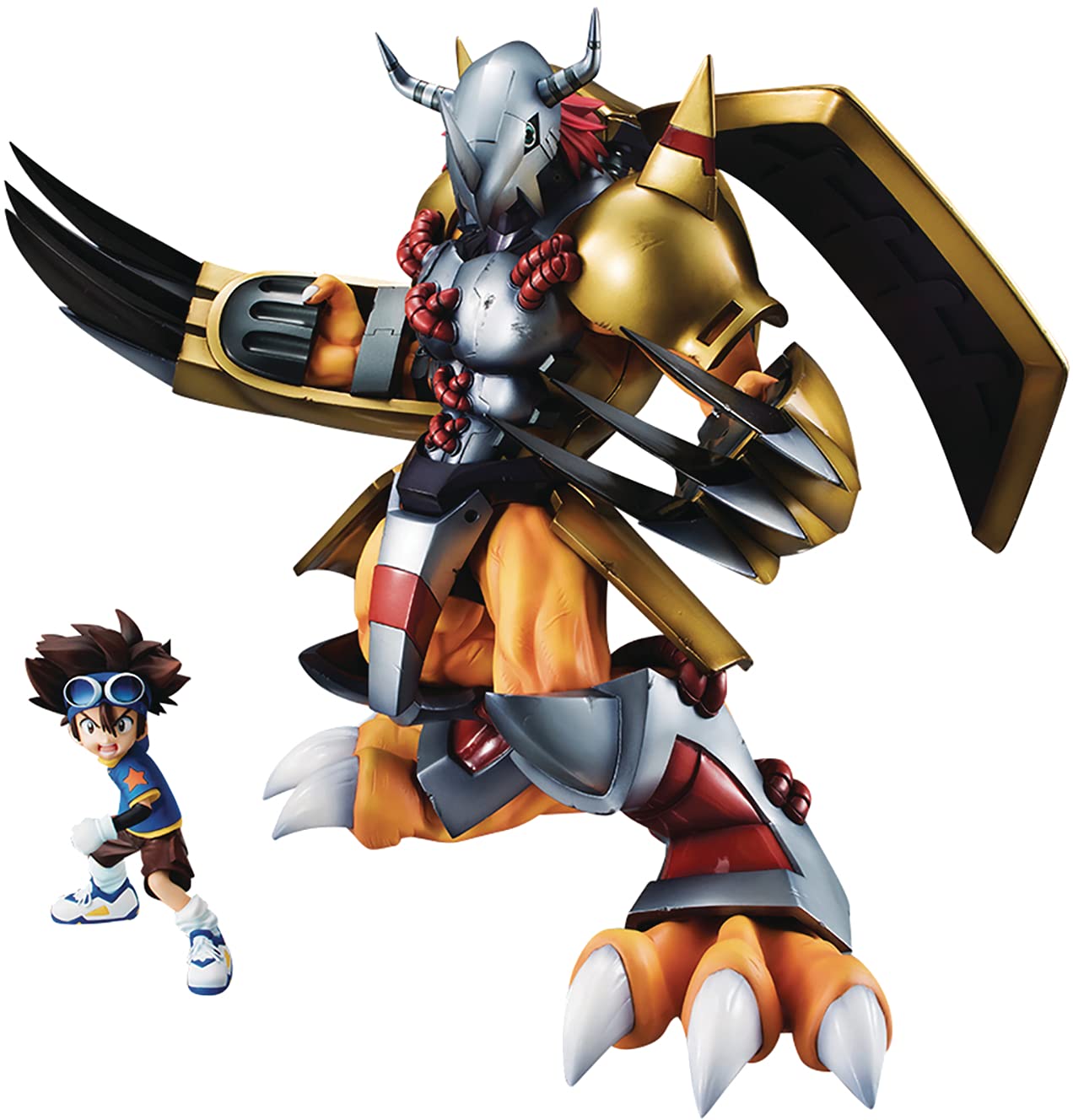 【中古】【非常に良い】Megahouse - Digimon Adventure - Precious G.E.M. Digimon AdventureWargreymon & Yagami Taichi [repeat|ドリエムコーポレーション