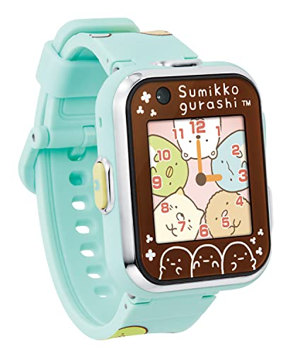 【中古】【非常に良い】すみっコぐらし すみっコスマートウォッチ カメラ ミントグリーン