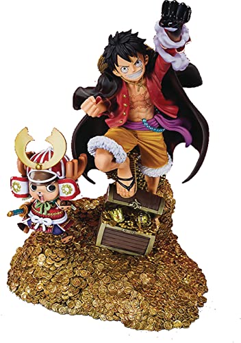 【中古】【非常に良い】TAMASHII NATIONS フィギュアーツZERO ONE PIECE モンキー・D・ルフィ -WT100記念 尾田栄一郎描き下ろし 大海賊百景- 約190mm ABS&PVC製 塗装済み完成｜ドリエムコーポレーション