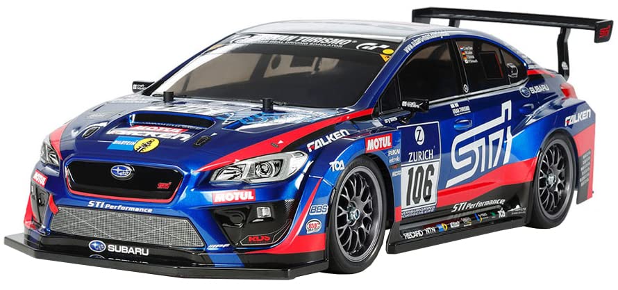 【中古】【非常に良い】タミヤ 1/10 XBシリーズ No.207 SUBARU WRX STI NBRチャレンジ (TT-02シャーシ) プロポ付き塗装済み完成モデル 57907
