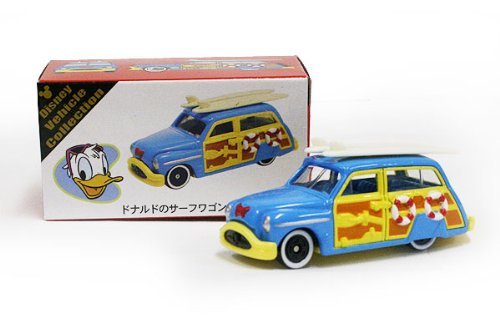 【中古】【非常に良い】TOMYトミカ【オリジナルトミカ】Disney　vehicle　collection『東京ディズニーリゾート限定』ドナルドのサーフワゴン