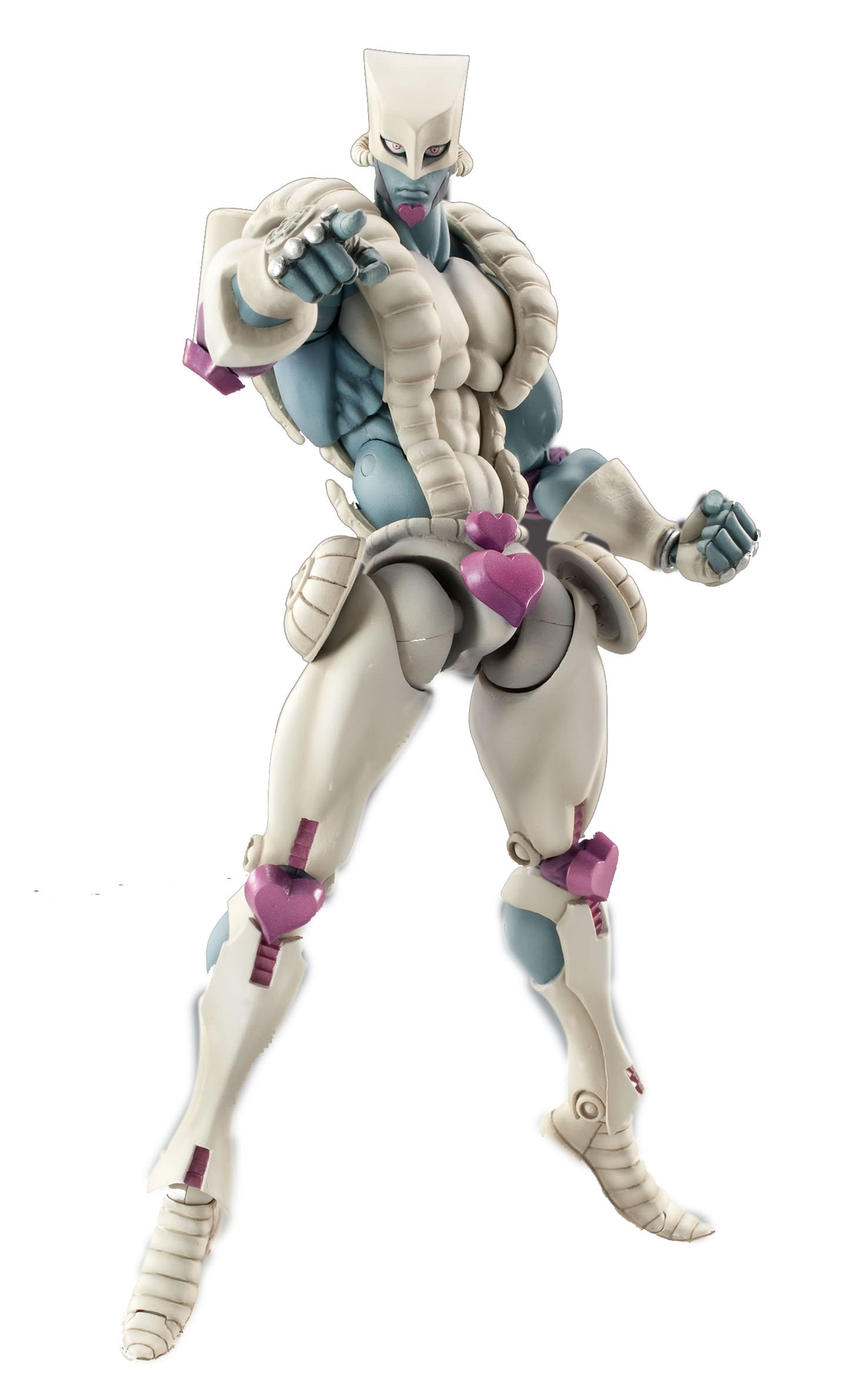 【中古】【非常に良い】超像可動 「ジョジョの奇妙な冒険」第三部 14.ザ・ワールド・セカンド(荒木飛呂彦指定カラー)｜ドリエムコーポレーション