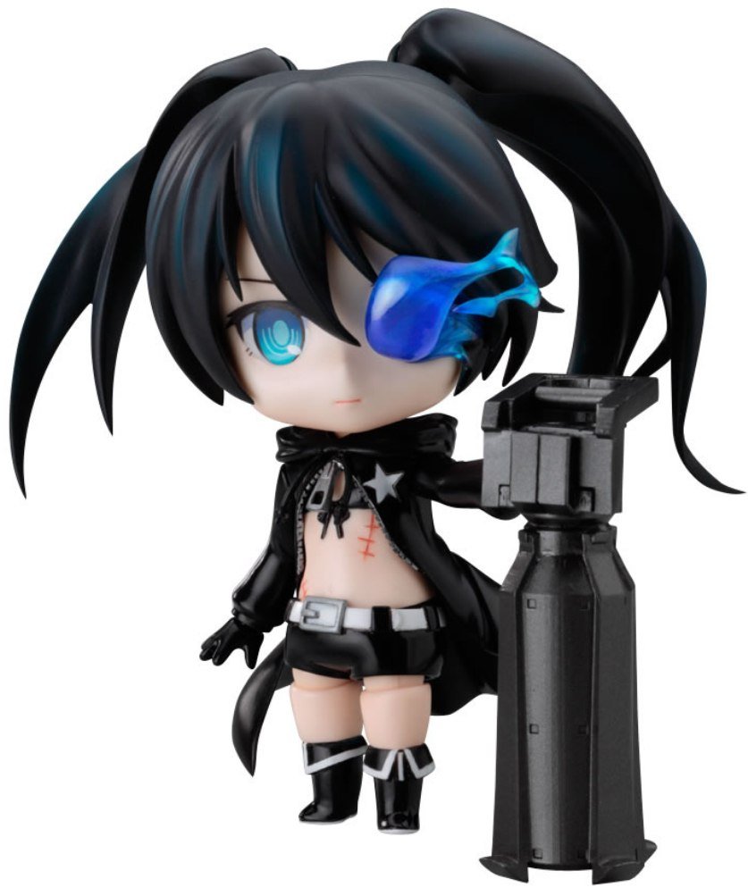 【中古】【非常に良い】ねんどろいど ブラック★ロックシューター (ノンスケールABS&PVC塗装済み可動フィギュア) (「オリジナルアニメーションDVD」同梱)