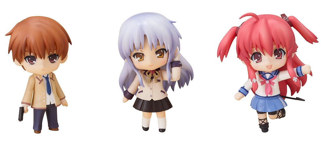 【中古】【非常に良い】ねんどろいどぷち Angel Beats!セット02 (ノンスケールABS&PVC塗装済み可動フィギュア)｜ドリエムコーポレーション
