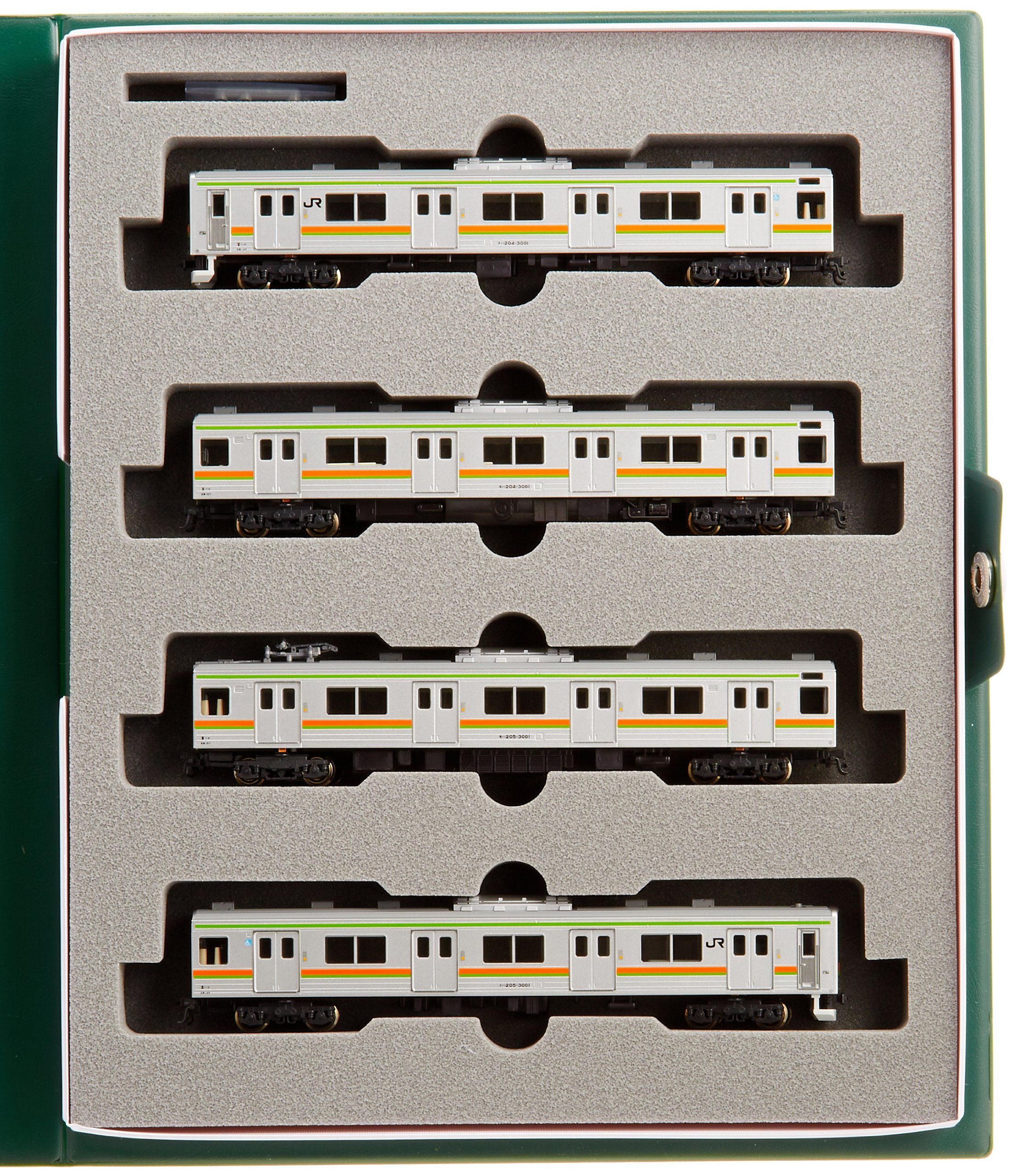 【中古】【非常に良い】KATO Nゲージ 205系 3000番台 八高線色 4両セット 10-494 鉄道模型 電車｜ドリエムコーポレーション