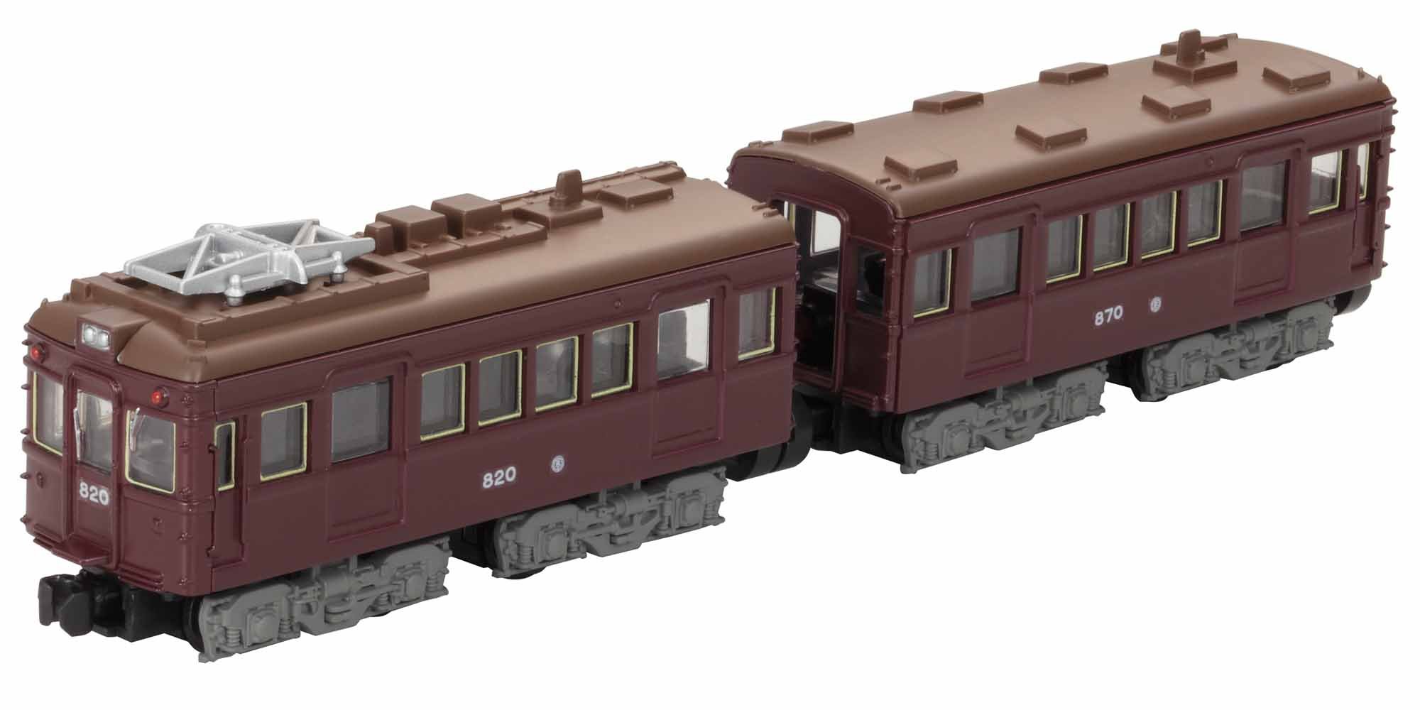 【中古】【非常に良い】Bトレインショーティー 阪急電鉄 810系 プラモデル