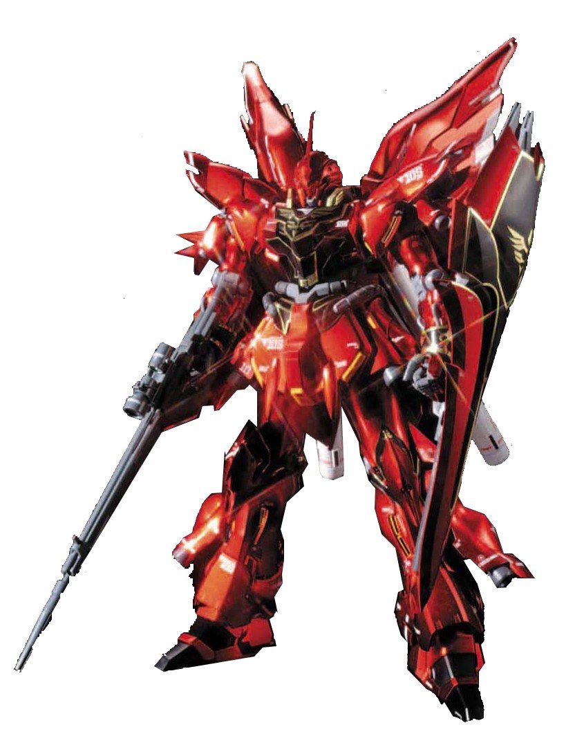 【中古】【非常に良い】HGUC 1/144 MSN-06S シナンジュ チタニウムフィニッシュ (機動戦士ガンダムUC)｜ドリエムコーポレーション