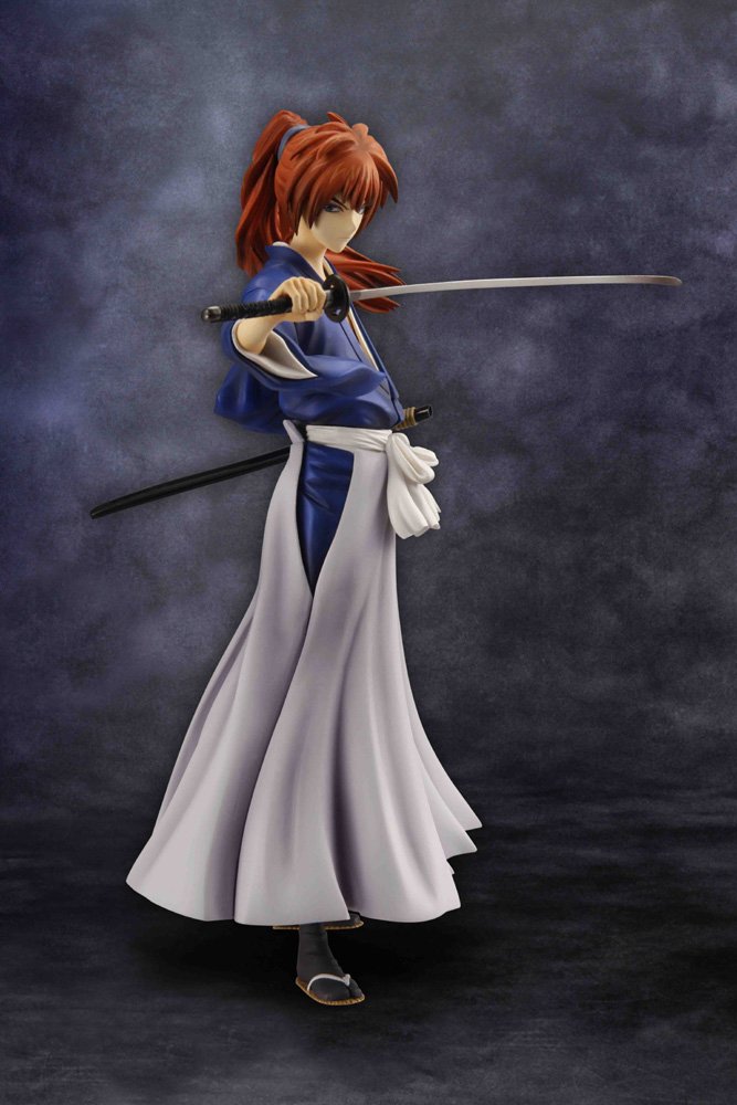 【中古】【非常に良い】G.E.Mシリーズ るろうに剣心-明治剣客浪漫譚- 緋村剣心 (1/8スケール 塗装済み完成品) (流通限定ver.)