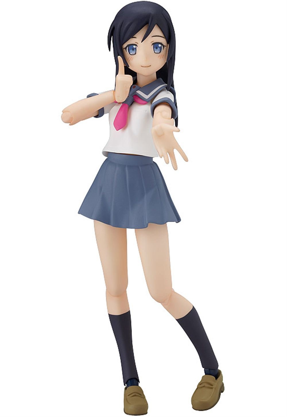 【中古】【非常に良い】figma 俺の妹がこんなに可愛いわけがない 新垣あやせ