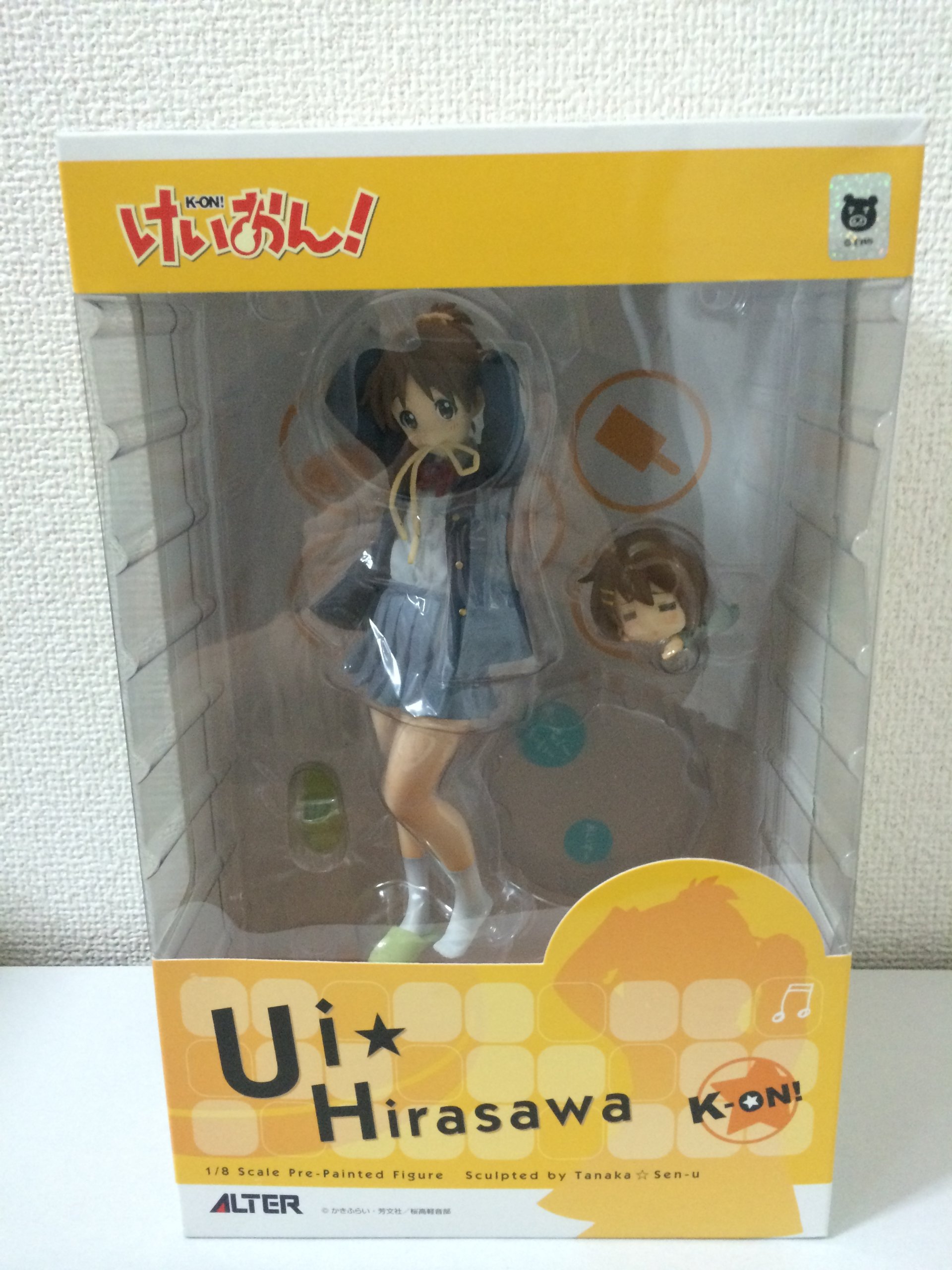 【中古】【非常に良い】けいおん! 平沢 憂 (1/8スケール PVC塗装済完成品)