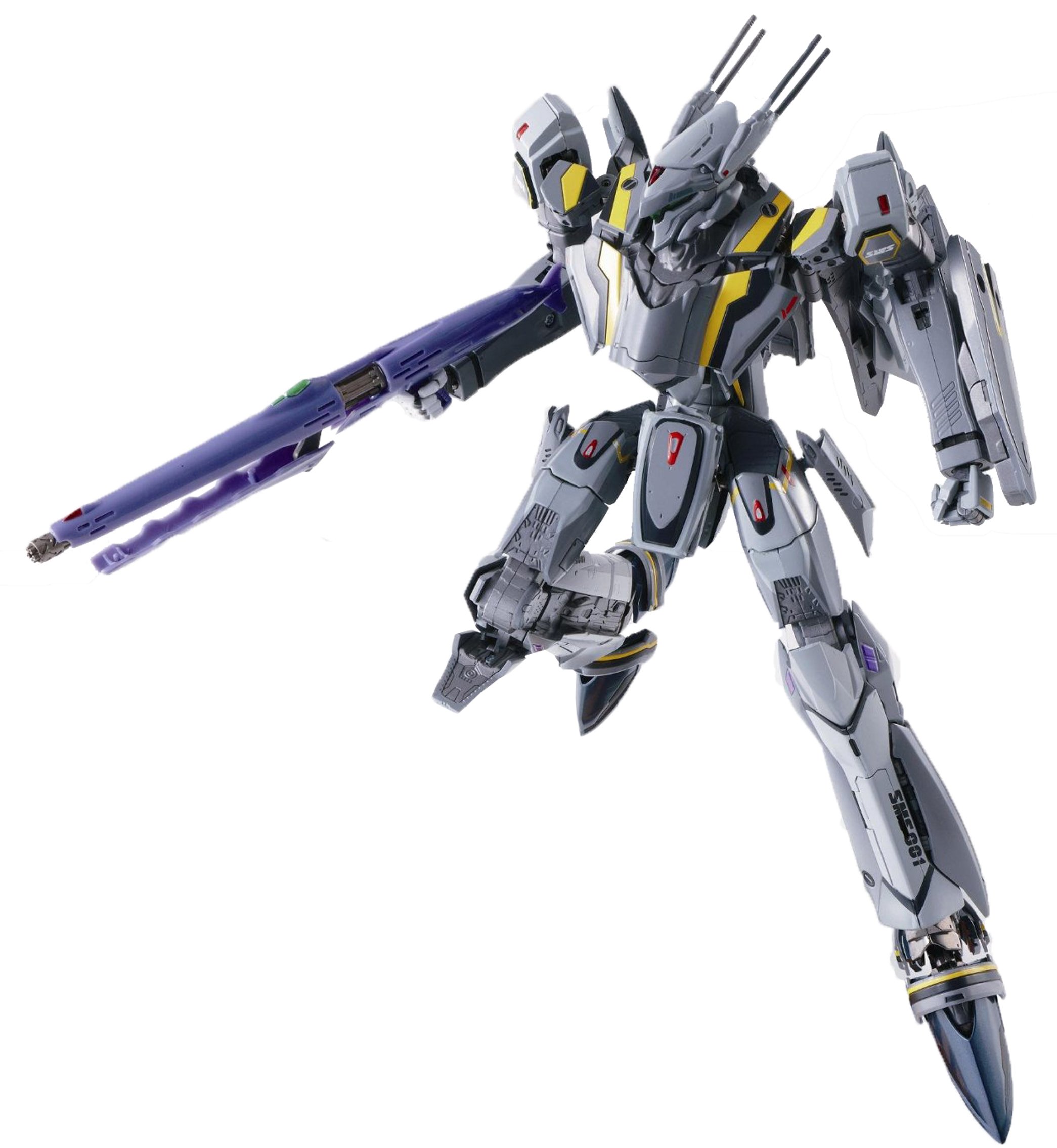 【中古】【非常に良い】TAMASHII NATIONS DX超合金 VF-25S メサイアバルキリー (オズマ・リー機) リニューアルVer.