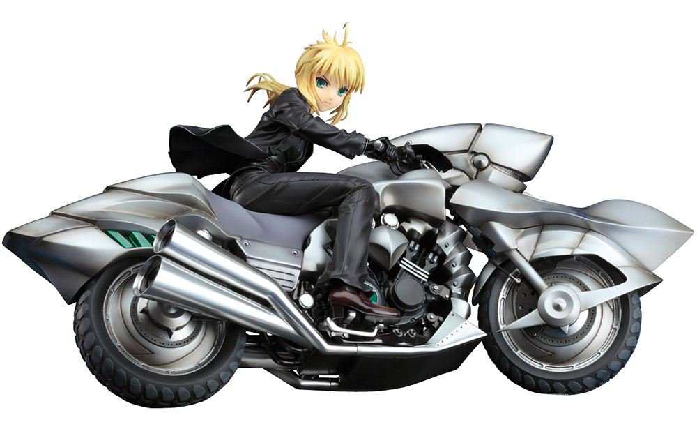 【中古】【非常に良い】Fate/Zero セイバー&セイバー・モータード・キュイラッシェ (1/8スケール PVC塗装済み完成品)