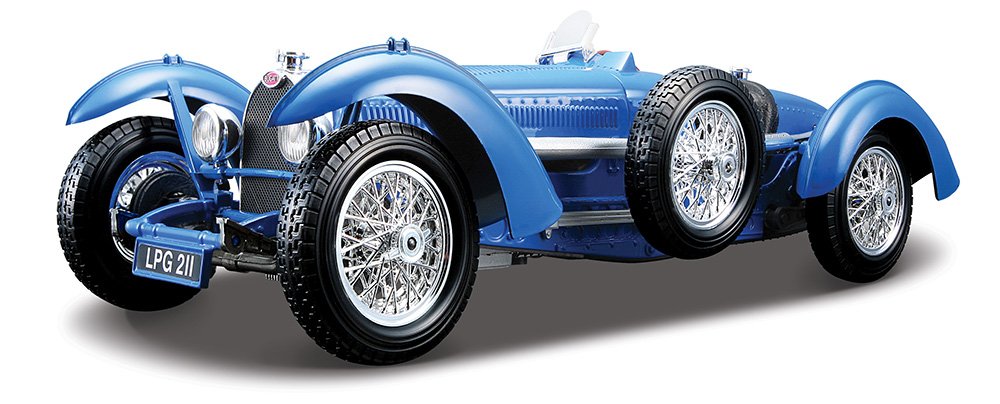 【中古】【非常に良い】ブラーゴ 1/18 ミニカー ブガッティ Bugatti Type 59 18-12062 (ブルー)｜ドリエムコーポレーション 16,744円
