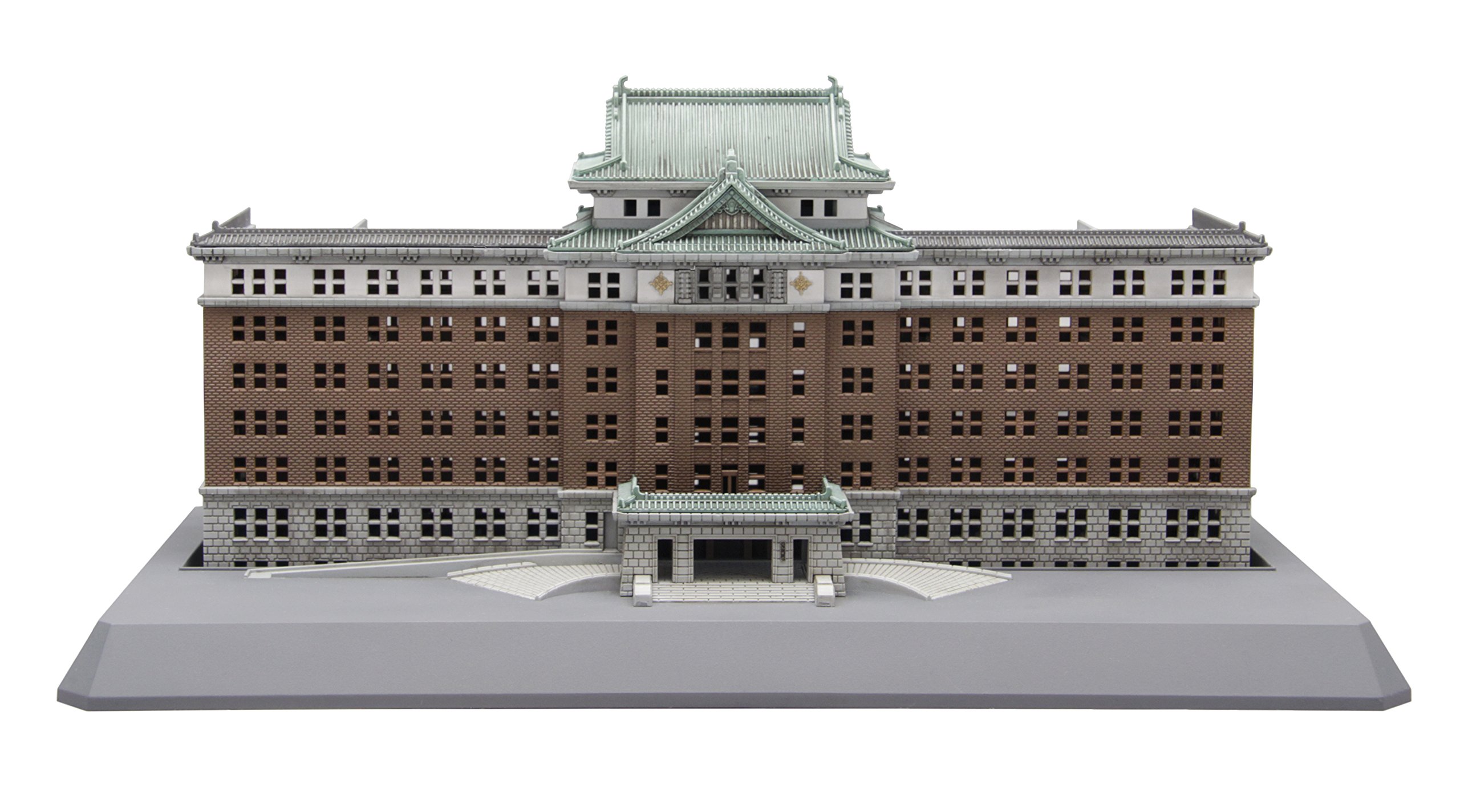 【中古】【非常に良い】ファインモールド 1/500 オトナの社会科見学シリーズ 愛知県庁本庁舎 プラモデル SE3｜ドリエムコーポレーション