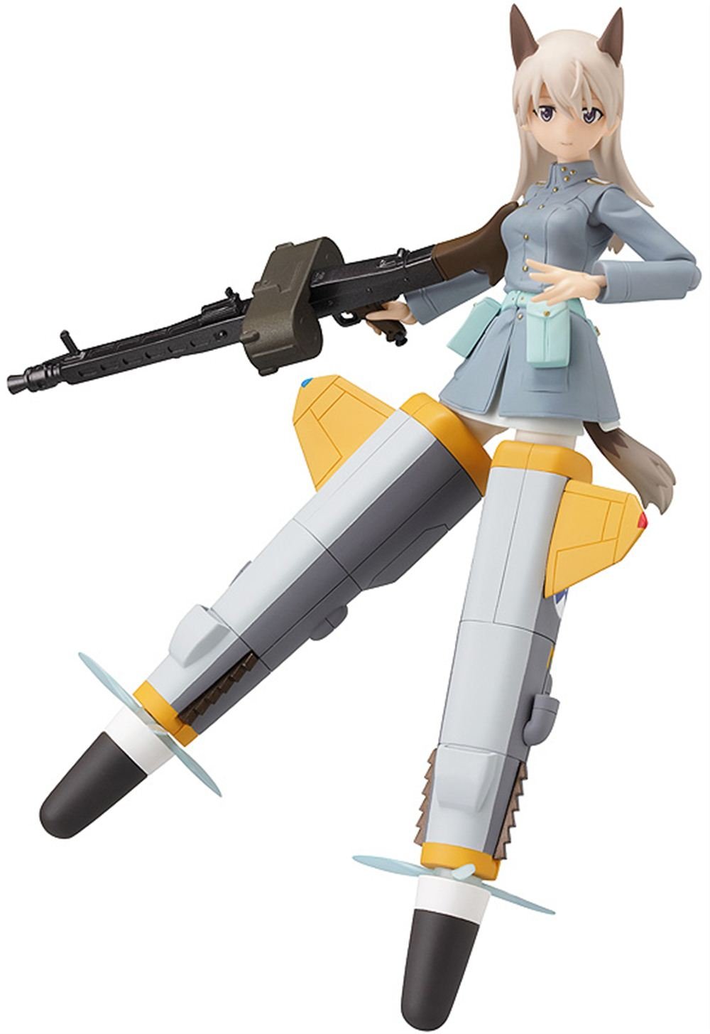 【中古】【非常に良い】figma ストライクウィッチーズ エイラ・イルマタル・ユーティライネン (ノンスケール ABS&PVC塗装済み可動フィギュア)