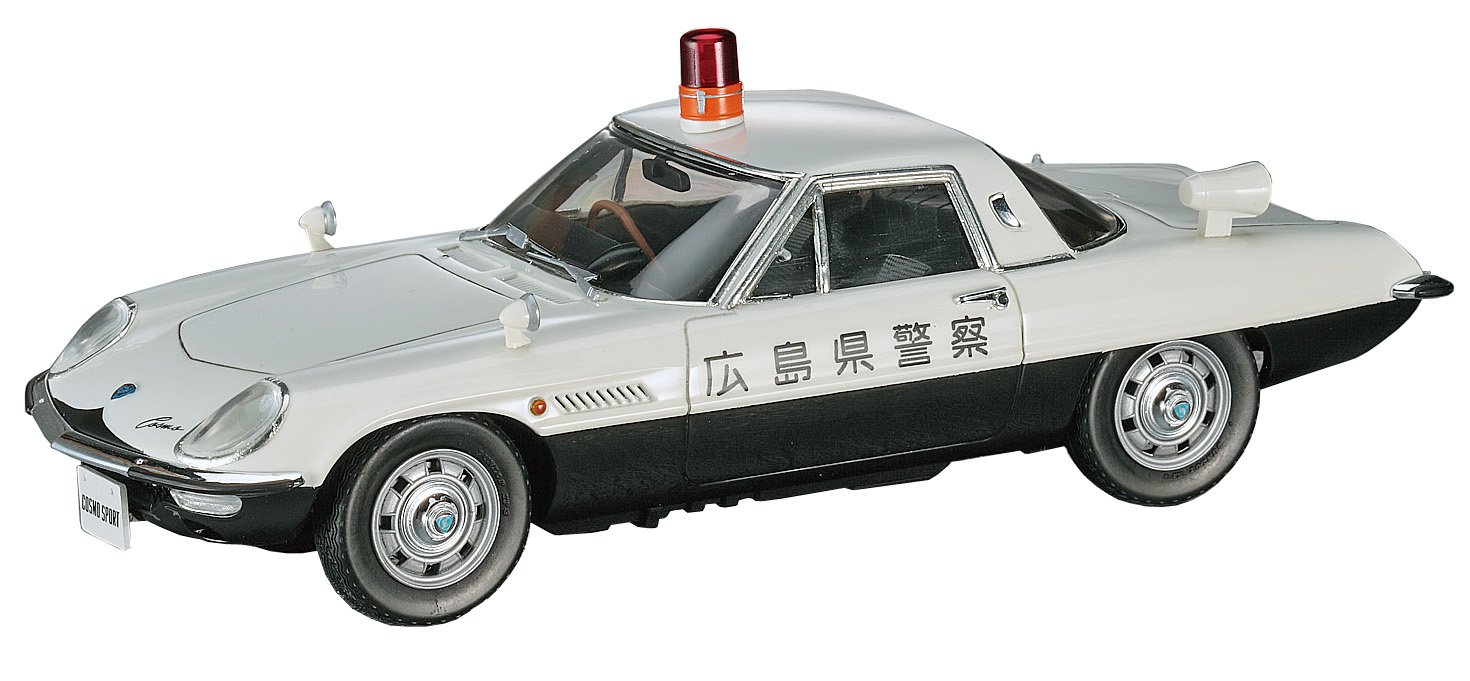 【中古】【非常に良い】ハセガワ 1/24 マツダ コスモスポーツ L10B 広島県警 プラモデル 20258