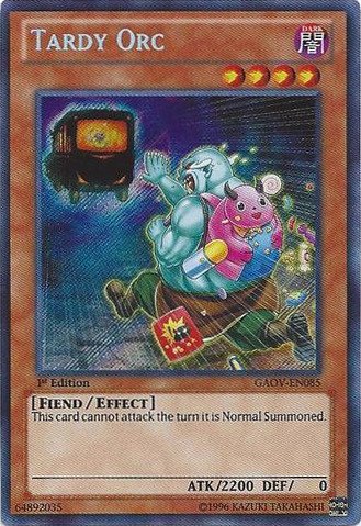 【中古】【人並み外れたに似つかわしい】遊び戯れる王 英語版 Tardy Orc (GAOV-EN085) - Galactic Overlord - Unlimited Edition - ...
