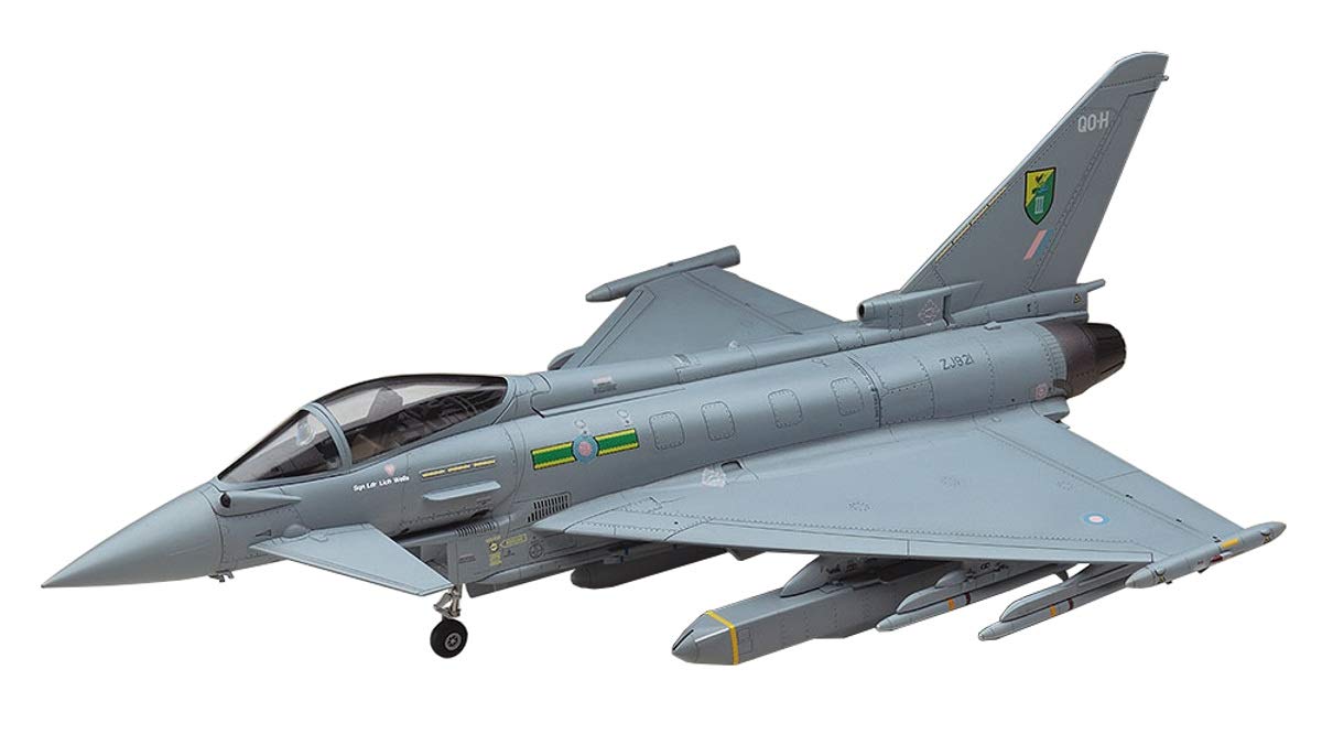 【中古】【非常に良い】ハセガワ 1/72 イギリス空軍 ユーロファイタータイフーン 単座型 プラモデル E40