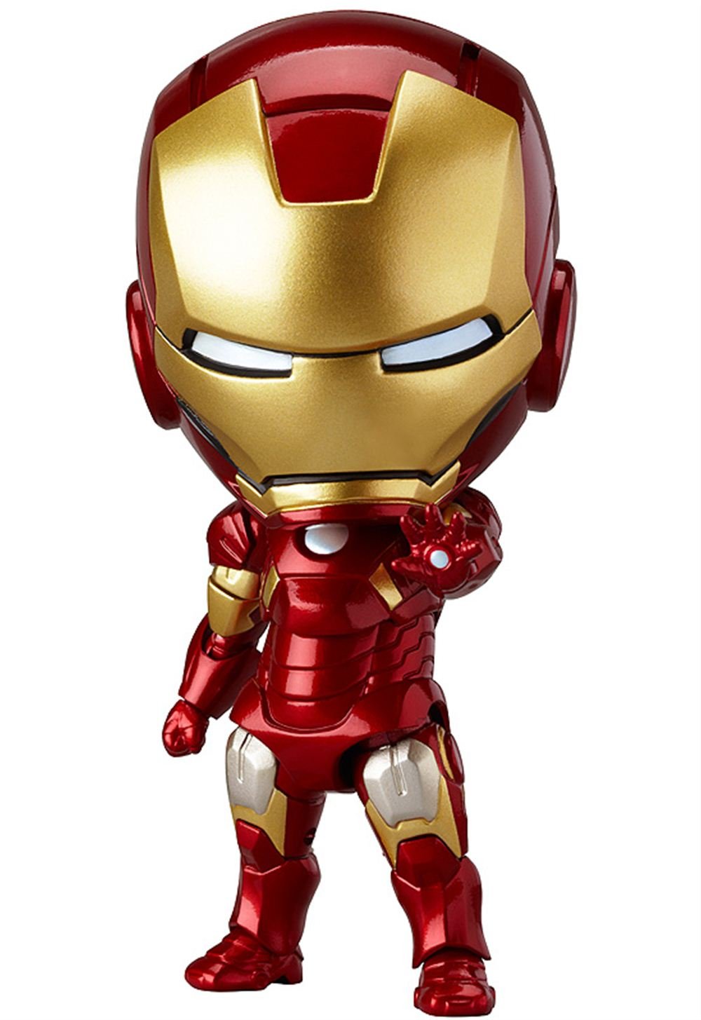 【中古】【非常に良い】アベンジャーズ ねんどろいど アイアンマン マーク7 ヒーローズ・エディション (ノンスケール ABS&PVC塗装済み可動フィギュア)
