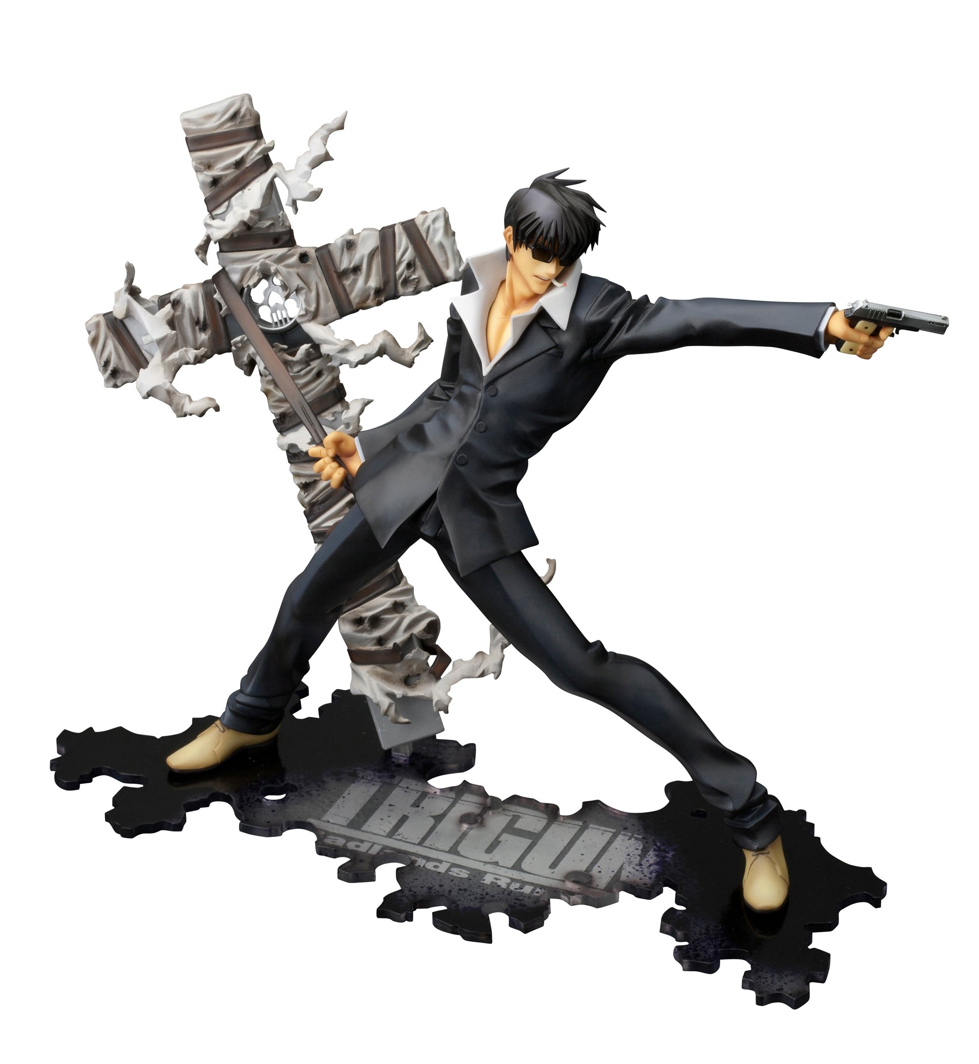 【中古】【非常に良い】コトブキヤ 劇場版トライガン Badlands Rumble ARTFX J ニコラス・D・ウルフウッド 1/8スケール PVC塗装済み完成品
