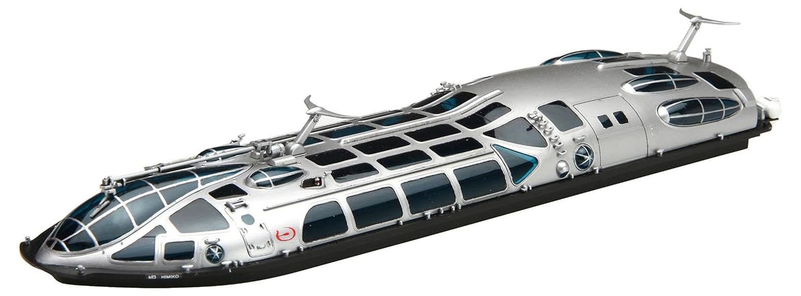 【中古】【人並み外れたに似つかわしい】はたらくのりもの続きもの No.1 1/150 此れから型水上2階建てバス ヒミコ プラモデル