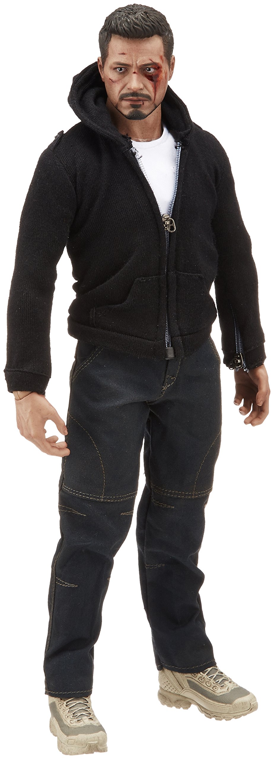 【中古】【非常に良い】ムービー・マスターピース アイアンマン3 1/6スケールフィギュア トニー・スターク (マンダリン邸襲撃版) (2次出荷分) [並行輸入品]｜ドリエムコーポレーション