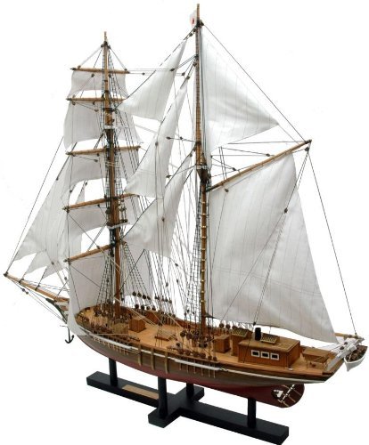 【中古】【非常に良い】ウッディジョー 1/70 忍路丸 おしょろまる 木製帆船模型 組立キット