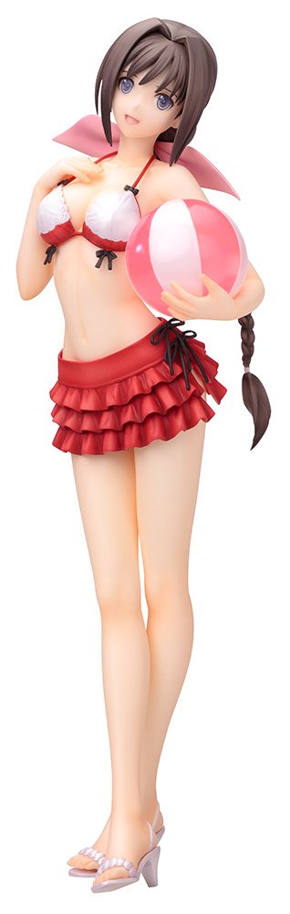 【中古】【非常に良い】コトブキヤ シャイニング・ハーツ ネリス -水着ver.- 1/7スケール PVC塗装済み完成品