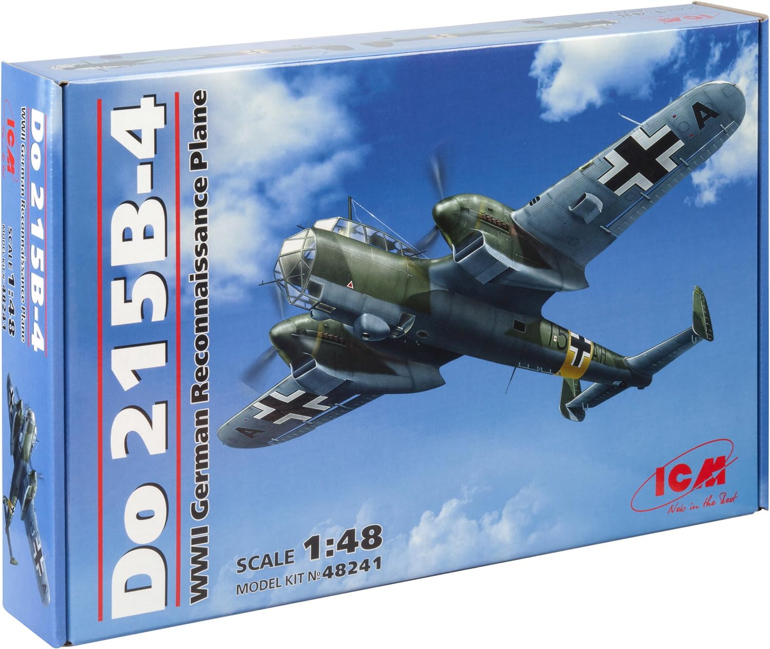 【中古】【非常に良い】アイシーエム ICM 1/48 ドルニエ Do215 B-4 双発偵察機 プラモデル 8,947円