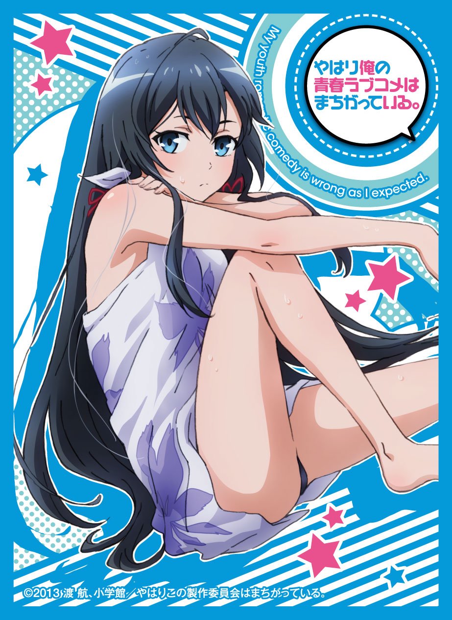 【中古】【非常に良い】エンスカイ(ENSKY) きゃらスリーブコレクション マットシリーズ やはり俺の青春ラブコメはまちがっている。雪ノ下雪乃 (No.MT024)画像