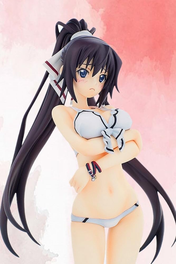 【中古】【非常に良い】IS [インフィニット・ストラトス]2 篠ノ之箒 1/7スケール PVC製 塗装済み完成品フィギュア