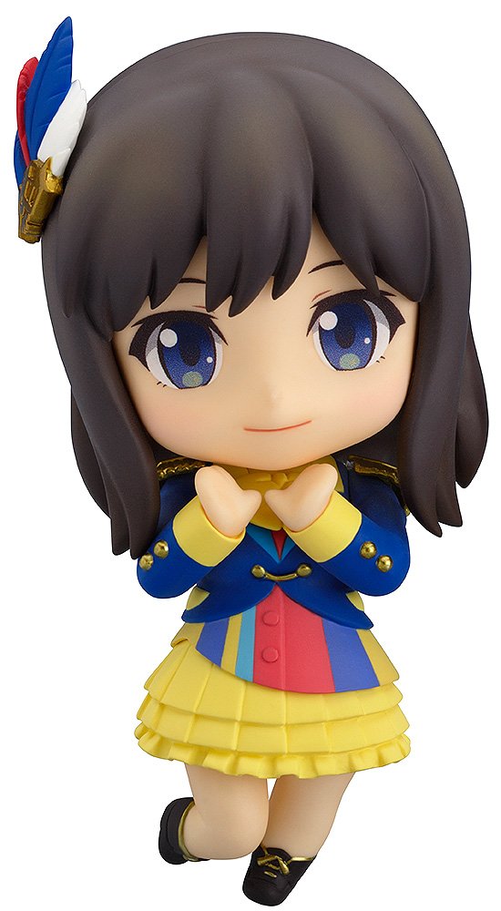 【中古】【非常に良い】Wake Up Girls! ねんどろいど 島田真夢 (ノンスケール ABS&ATBC-PVC 塗装済み可動フィギュア)画像