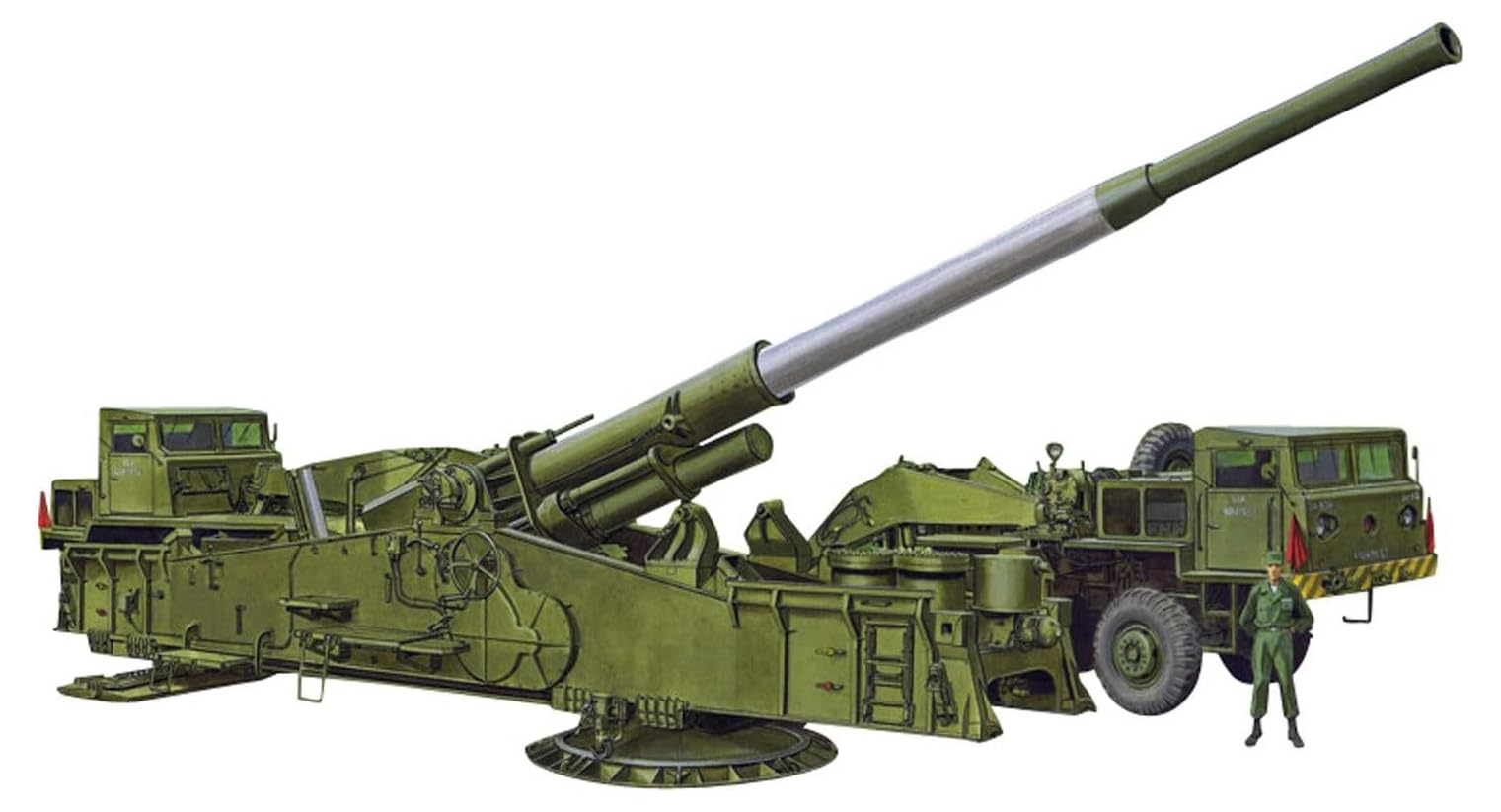 【中古】【非常に良い】サイバーホビー 1/72 アメリカ陸軍 M65 アトミック・キャノン 280mm カノン砲 プラモデル｜ドリエムコーポレーション 15,135円