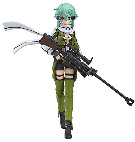 【中古】【非常に良い】figma ソードアート・オンラインII シノン ノンスケール ABS&ATBC-PVC製 塗装済み可動フィギュア