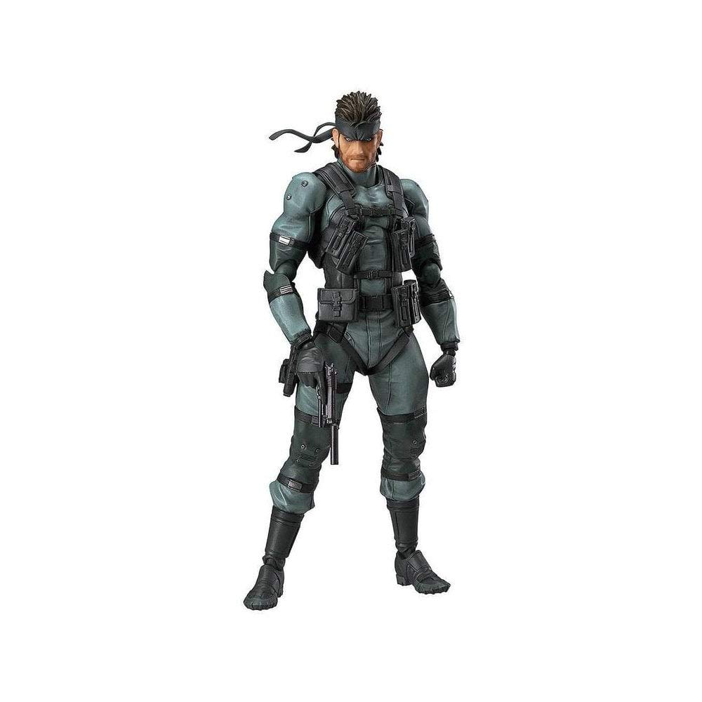 【中古】【非常に良い】figma METAL GEAR SOLID2: SONS OF LIBERTY ソリッド・スネーク MGS2 ver. ノンスケール ABS&ATBC-PVC製 塗装済み可動フィギュア｜ドリエムコーポレーション