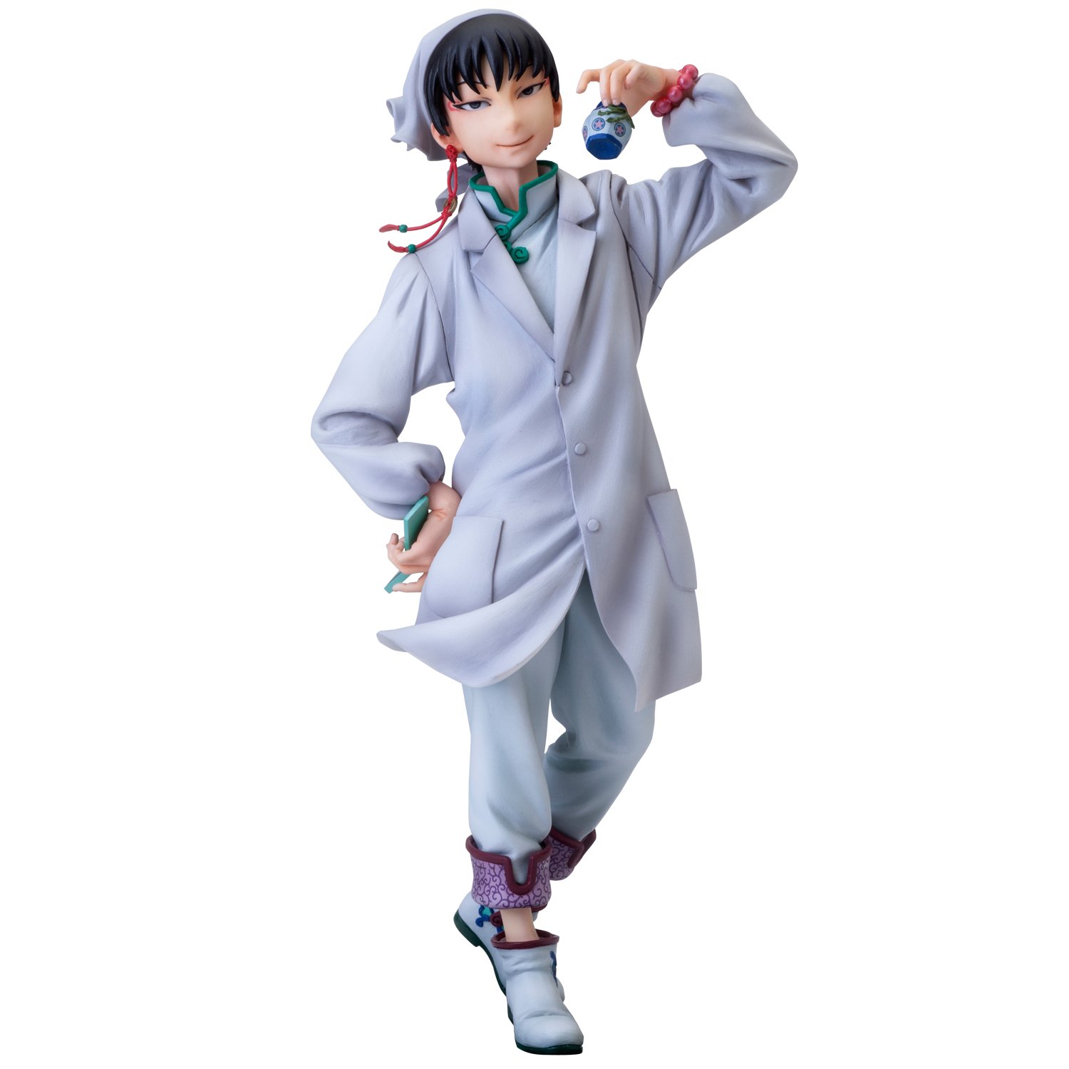 【中古】【非常に良い】mensHdge technical statue No.7 鬼灯の冷徹 白澤