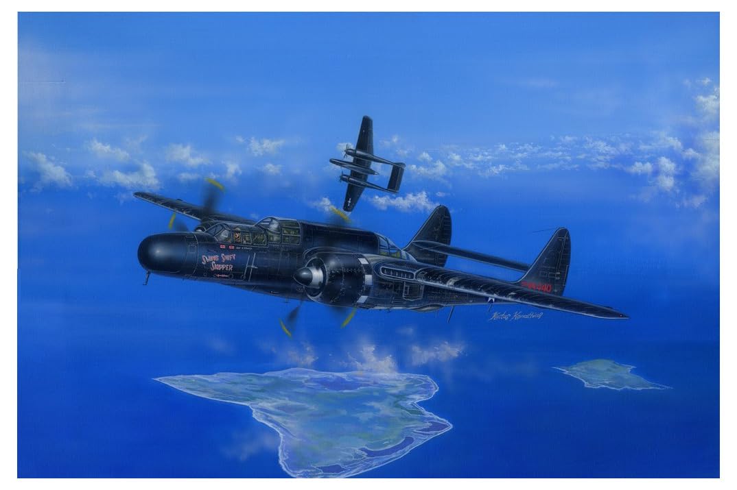 【中古】【非常に良い】ホビーボス 1/48 エアクラフトシリーズ アメリカ空軍 P-61B ブラックウィドウ プラモデル 81731