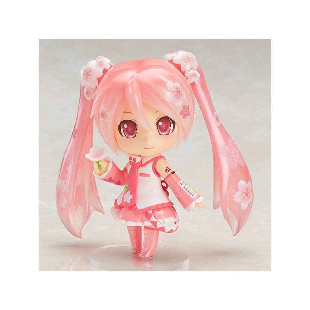 【中古】【非常に良い】ねんどろいど 桜ミク Bloomed in Japan ABS&ATBC-PVC製 塗装済み可動フィギュア