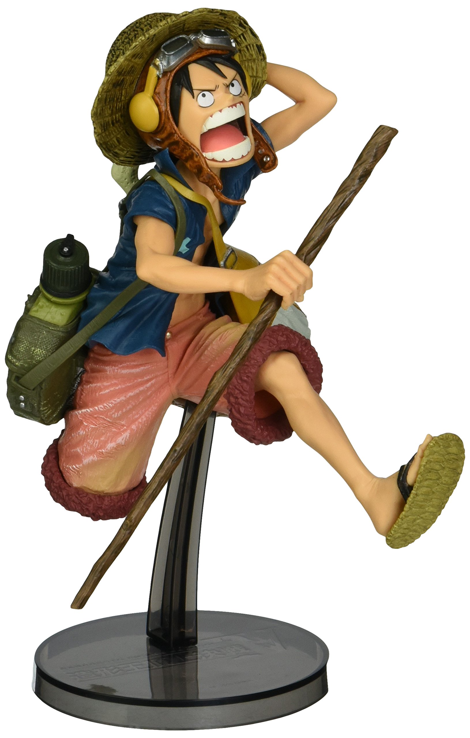 【中古】【非常に良い】ワンピース SCultures BIG 造形王頂上決戦4 vol.1 IV モンキー・D・ルフィ ストロングワールドver. ONE PIECE フィギュア プライズ バンプレスト