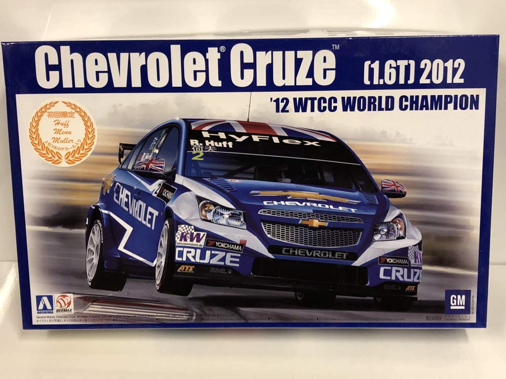 【中古】【非常に良い】青島文化教材社 1/24 BEEMAXシリーズ No.5 シボレー クルーズ 2012 WTCC ワールドチャンピオン仕様 プラモデル 13,488円