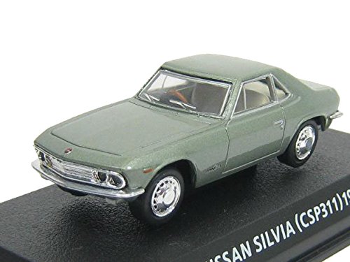 【中古】【非常に良い】コナミ 1/64 絶版名車コレクション Vol3 日産 シルビア 型式CSP311 1965 スチールグレイ